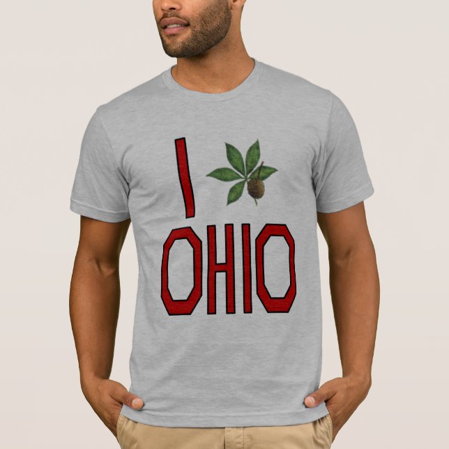 I Herz Ohio T-Shirt (Vorderseite)