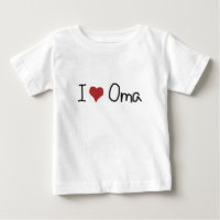 I Herz Oma T - Shirt