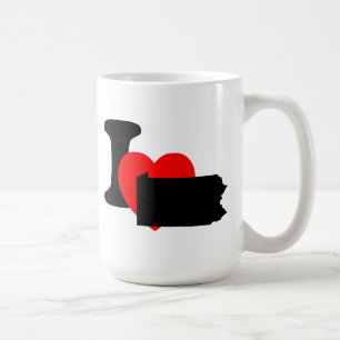 I Herz Pennsylvania Kaffeetasse
