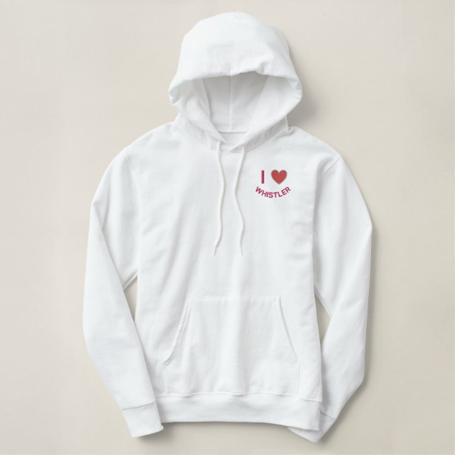 I HERZ-PFEIFER BC BESTICKTER HOODIE (Design vorne)