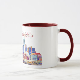 I Herz Philly Farbskizze-Tasse Tasse