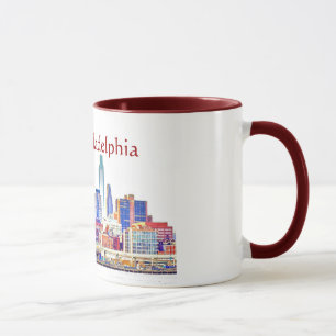 I Herz Philly Farbskizze-Tasse Tasse