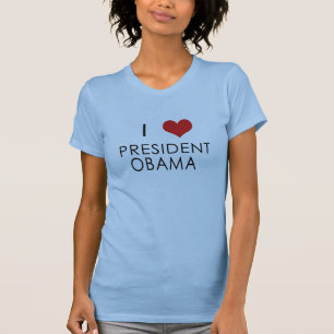 I Herz-Präsident Obama Caps! T-Shirt
