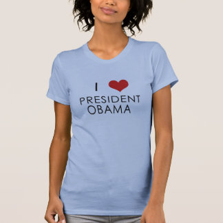 I Herz-Präsident Obama Caps! T-Shirt
