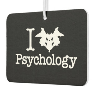 I Herz (Rorschach Inkblot) Psychologie Autolufterfrischer