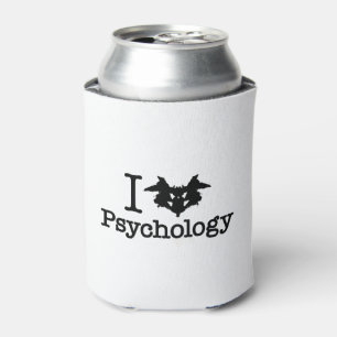 I Herz (Rorschach Inkblot) Psychologie Dosenkühler