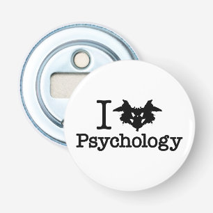 I Herz (Rorschach Inkblot) Psychologie Flaschenöffner
