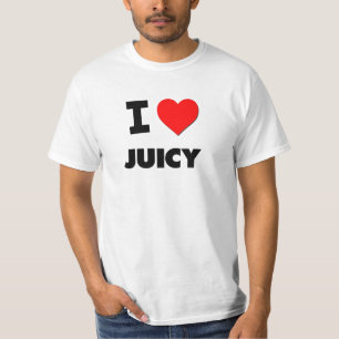 I Herz saftig T-Shirt