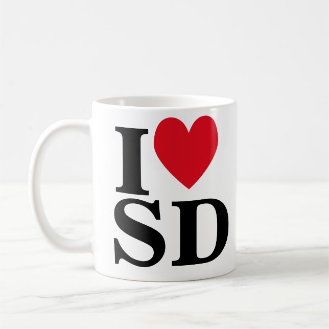 I Herz SD Kaffeetasse (Links)