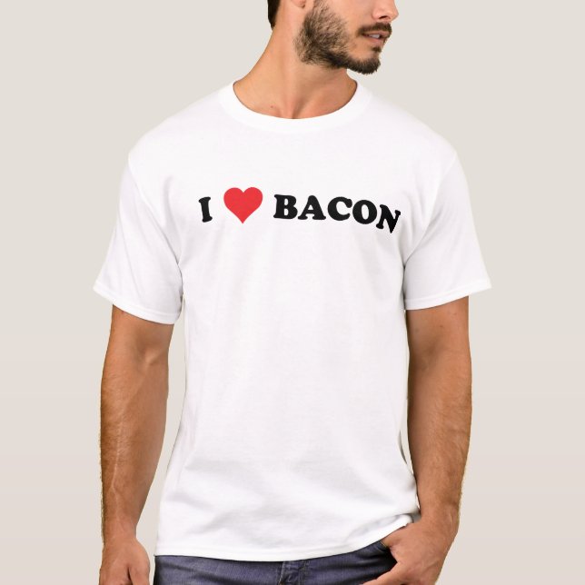 I Herz-Speck T-Shirt (Vorderseite)