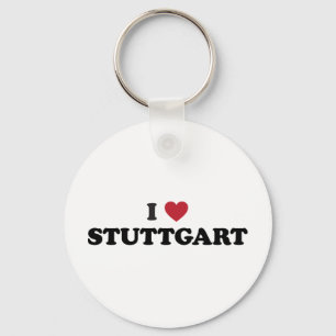 I Herz Stuttgart Deutschland Schlüsselanhänger