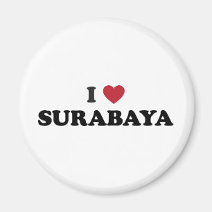 I Herz Surabaya Indonesien Magnet