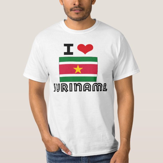 I HERZ SURINAM T-Shirt (Vorderseite)