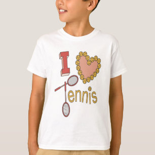 I Herz-Tennis T-Shirt