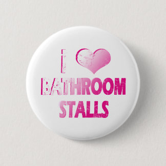I Herz-Toilettenkabinen Button