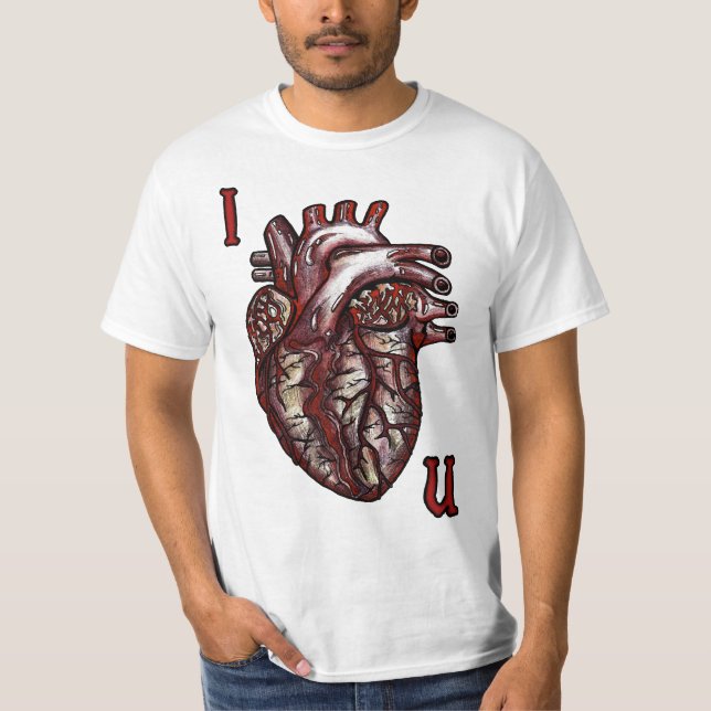 I Herz U T-Shirt (Vorderseite)
