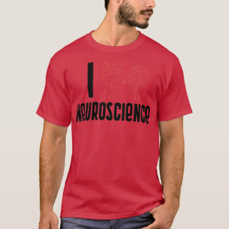 I Herz- und Hirnneurowissenschaft T-Shirt
