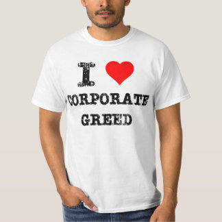 I Herz-Unternehmenshabsucht T-Shirt