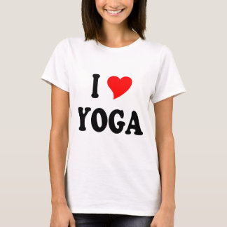 I Herz-Yoga T-Shirt