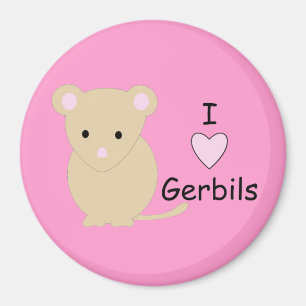 I Herzgerbils-Magnet Magnet
