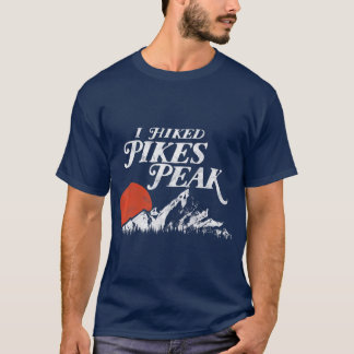 I Hikes Peak Retro Souvenir Colorado T-Shirt
