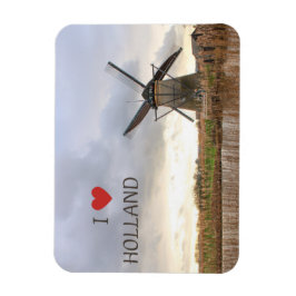 I ♥ Holland Flexibler Fotomagnet Magnet