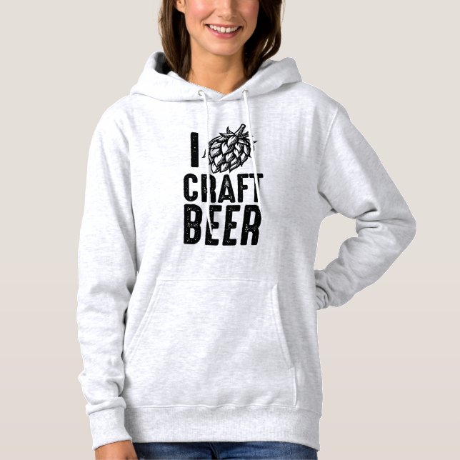 I Hop Craft Biere Hoodie (Vorderseite)