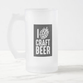 I Hop Craft Biere Mattglas Bierglas