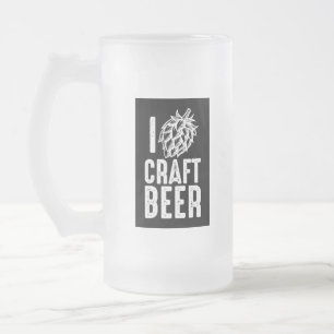 I Hop Craft Biere Mattglas Bierglas