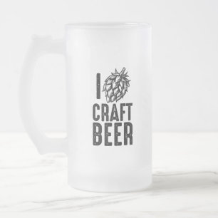 I Hop Craft Biere Mattglas Bierglas
