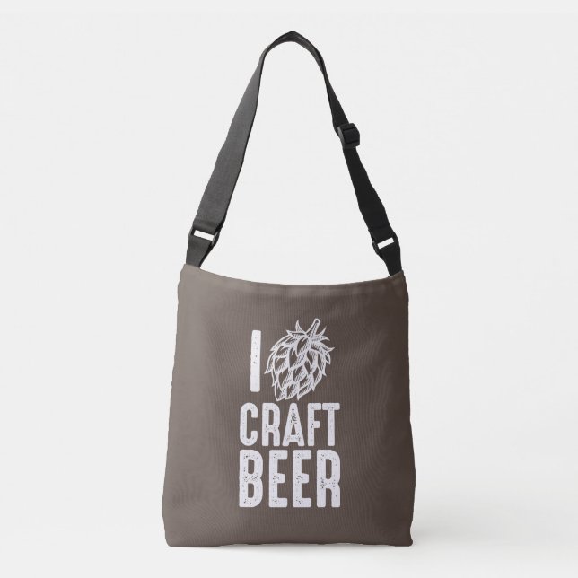 I Hop Craft Biere Tragetaschen Mit Langen Trägern (Vorderseite)