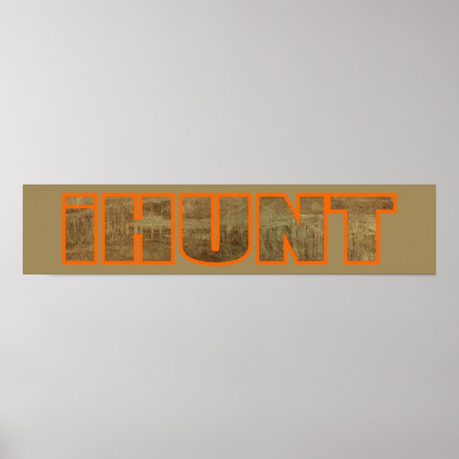I Hunt Poster (Vorne)