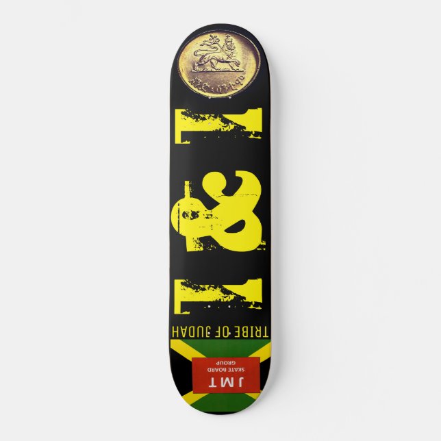 I & I TRIBE OF JUDAH Skateboard (Recto)