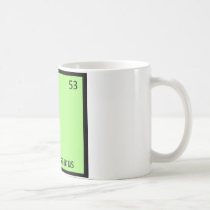 I - Ichthyosaurus Dinosaur Chemie Symbol Kaffeetasse