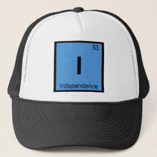 I - Independence Missouri Chemie Periodensystem Truckerkappe