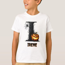 I Initial Trick oder Treat Halloween T-Shirt
