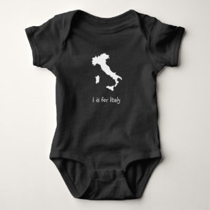 I ist für Italien Baby Strampler