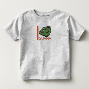 I ist für Leguan Kleinkind T-shirt