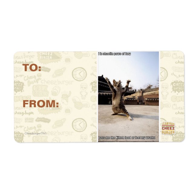 I iz Shaolin-Pfoten aus Zorn (Vorne)