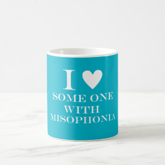 ♥ I jemand mit Misophonia Tasse - Türkis