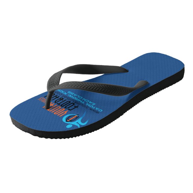 I Jugendfußball Flip Flops (Schrägansicht)