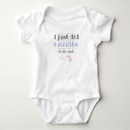 I just did 9 months  - baby jail  baby strampler