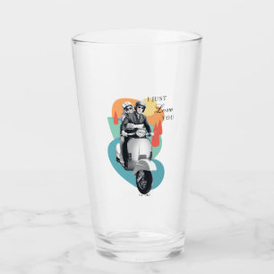 "I just Liebe You" Tanya & Greg - Der weiße Lotus Glas