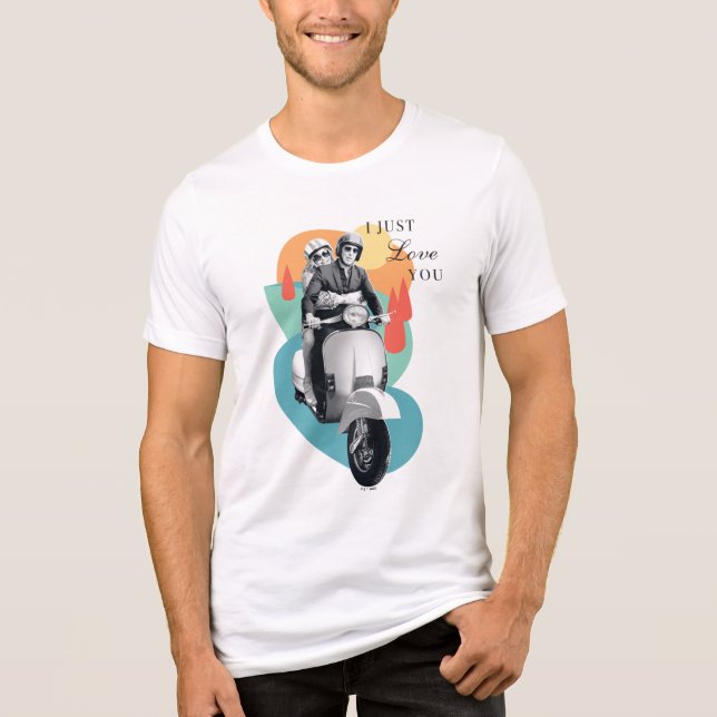 "I just Liebe You" Tanya & Greg - Der weiße Lotus Tri-Blend Shirt (Vorderseite)