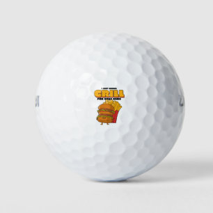 I Just Wanna Grill Golfball