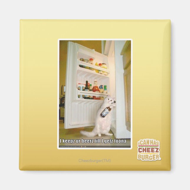 I keepz ur beerz magnet (Vorne)