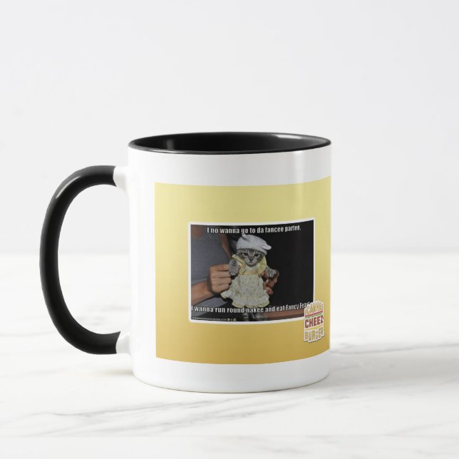 I kein wollen, um zu DA fancee partee zu gehen Tasse (Links)