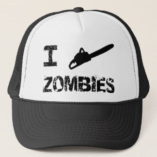 I Kettensägen-Zombies Truckerkappe