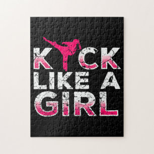 I Kick Like A Girl Karate Kickboxing