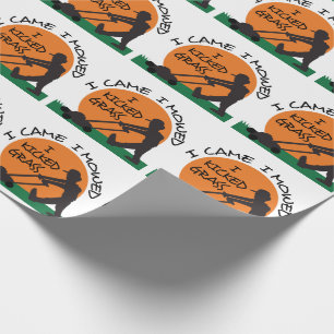 I Kickgrass Geschenkpapier